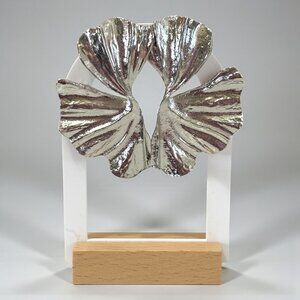 Big Leaf Metal Earring